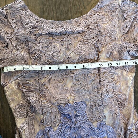 BHLDN ombré purple tea length dress - Picture 5 of 7